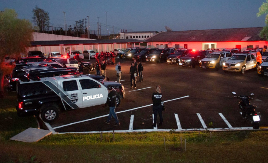 PCPR deflagra operação 4x4 em Telemaco Borba PCPR deflagra operação 4x4 em Telemaco Borba