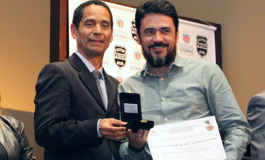 PCPR faz homenagem para policial veterano de 96 anos e outros 184 servidores da Capital