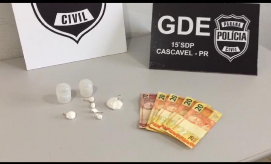 PCPR prende suspeito de tráfico de drogas em Cascavel --