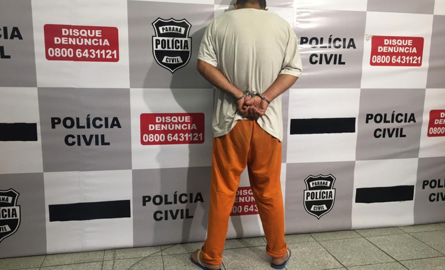 PCPR prende homem suspeito de homicídio no bairro Cachoeira em Curitiba