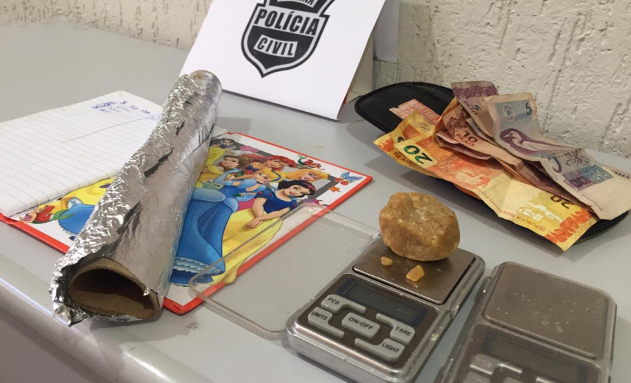 PCPR prende em flagrante suspeito de tráfico de drogas em Cascavel
