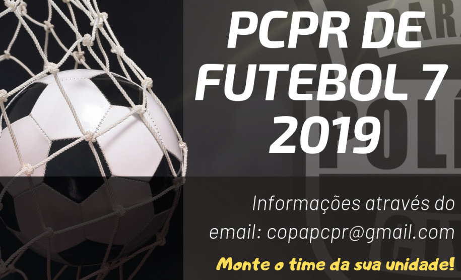 PCPR promoverá 1ª Copa de Futebol Suíço para servidores da instituição PCPR promoverá 1ª Copa de Futebol Suíço para servidores da instituição