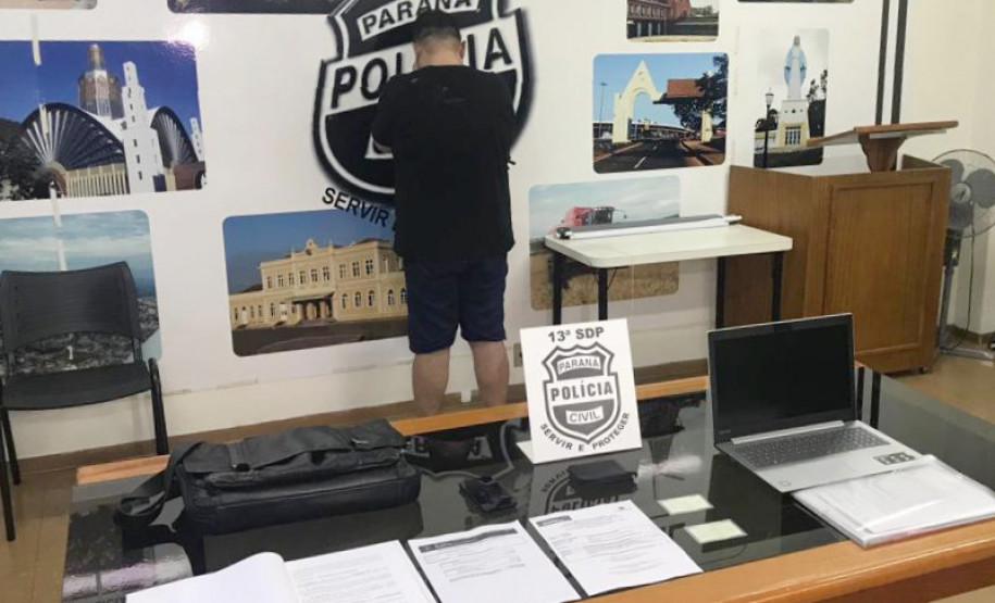 PCPR prende suspeito que se passava por Auditor da Receita Federal em Ponta Grossa