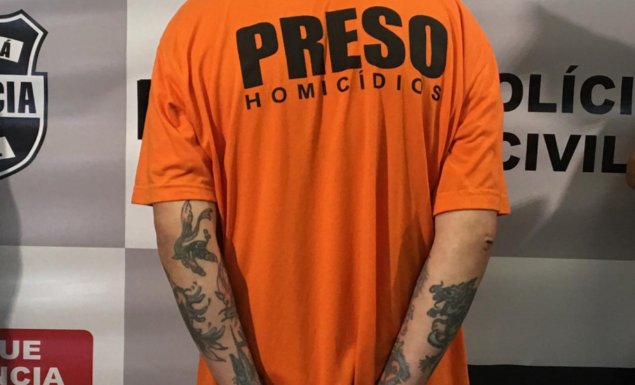 PCPR cumpre mandado de prisão contra suspeito de homicídio em Curitiba
