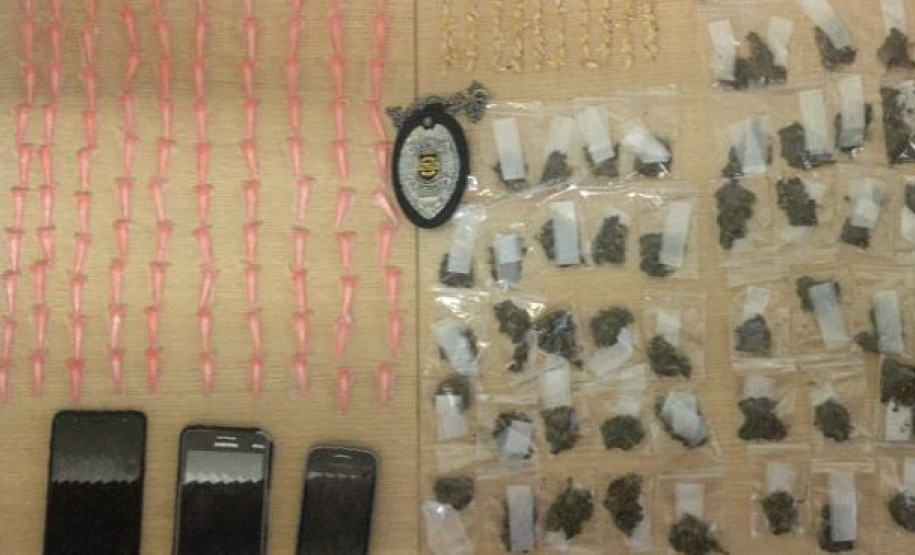 PCPR prende dupla suspeita por tráfico de drogas em Colombo