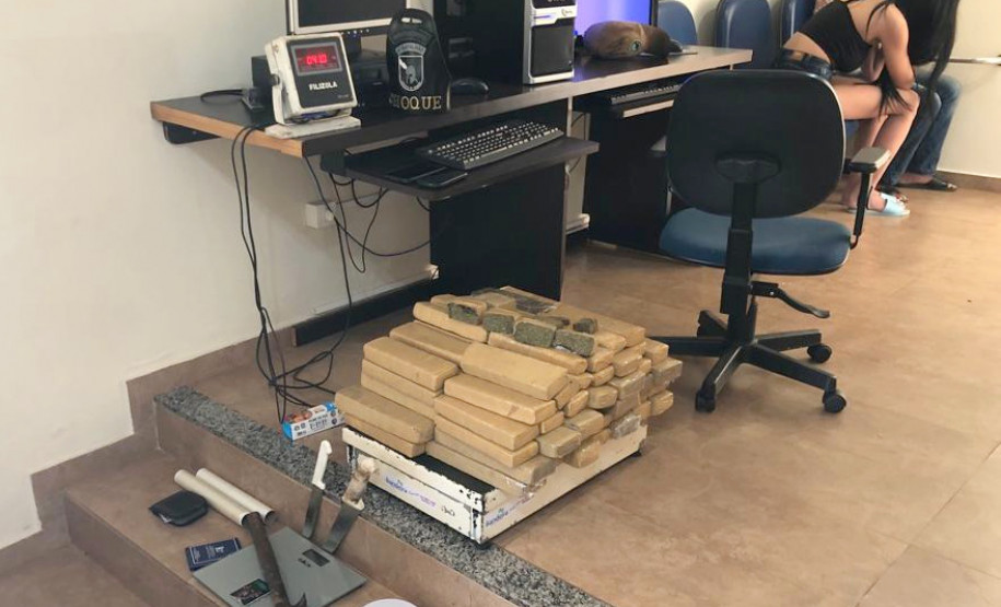 PCPR apreende 40 quilos de maconha e 75 pontos de LSD no Norte do Paraná