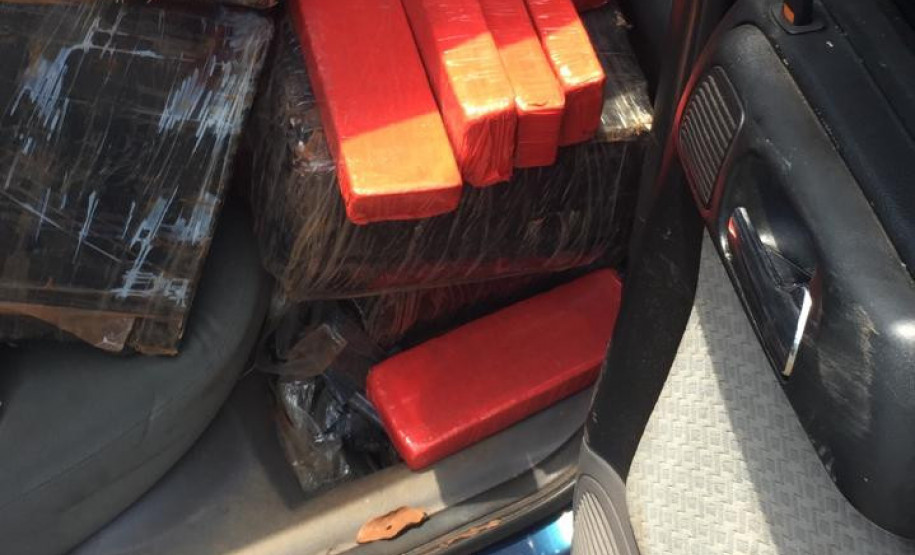 PCPR apreende 582 quilos de maconha em Francisco Beltrão