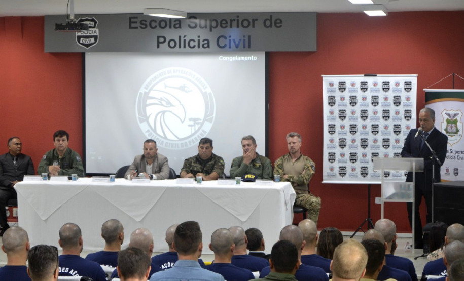 PCPR dá início a Pós-graduação em Operações Táticas PCPR dá início a Pós-graduação em Operações Táticas