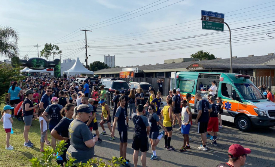 Primeira corrida e caminhada da PCPR em Ponta Grossa reúne 450 pessoas Primeira corrida e caminhada da PCPR em Ponta Grossa reúne 450 pessoas