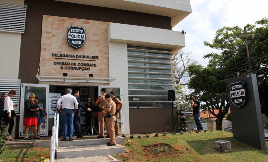 Unidades da Polícia Civil têm nova sede em Londrina Unidades da Polícia Civil têm nova sede em Londrina