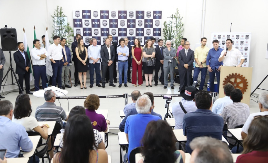 PCPR inaugura delegacia da mulher em Pato Branco PCPR inaugura delegacia da mulher em Pato Branco