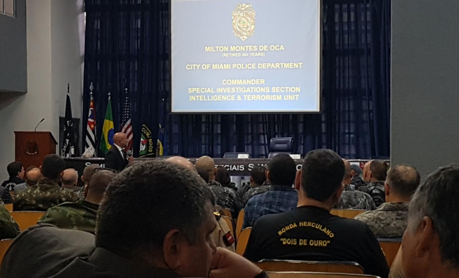 PCPR participa de seminário internacional de Operações Especiais