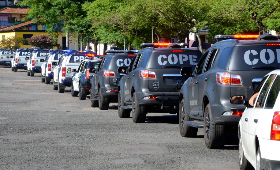 PCPR realiza operação com a GM contra o tráfico em Curitiba PCPR realiza operação com a GM contra o tráfico em Curitiba