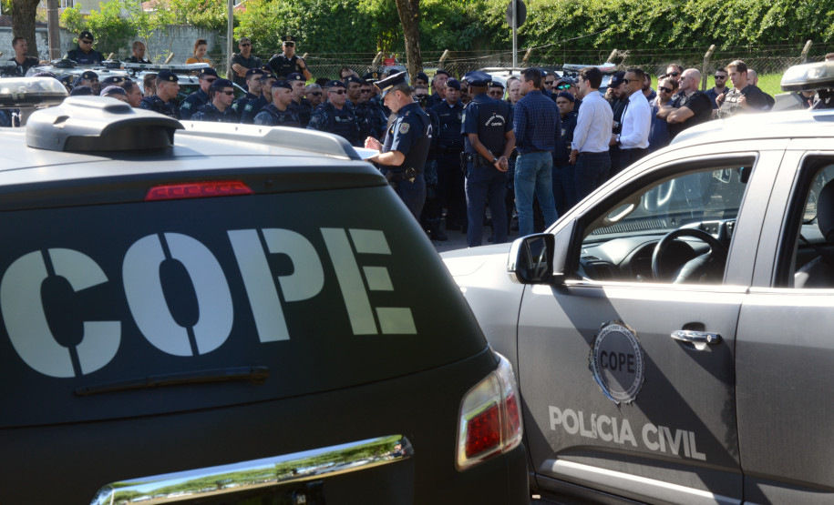 PCPR realiza operação com a GM contra o tráfico em Curitiba PCPR realiza operação com a GM contra o tráfico em Curitiba