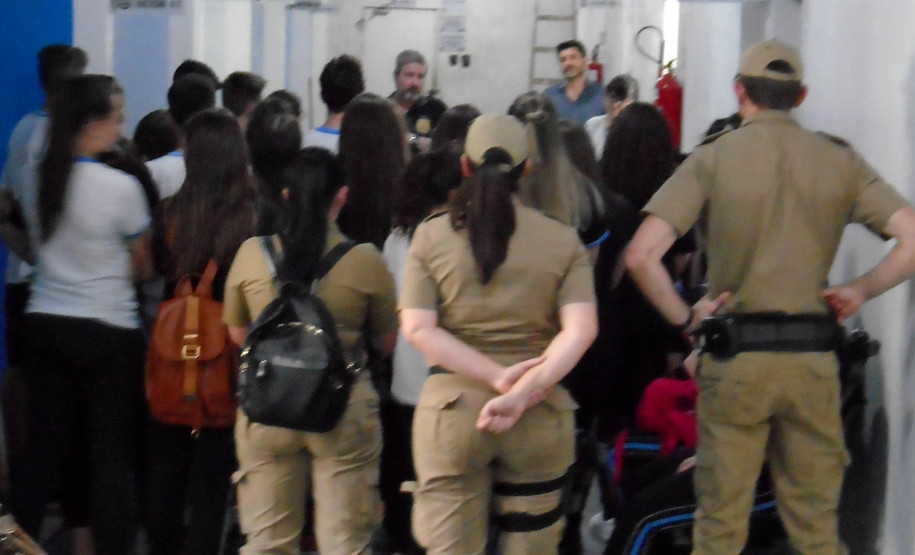 PCPR recebe visita de estudantes catarinenses em União da Vitória PCPR recebe visita de estudantes catarinenses em União da Vitória