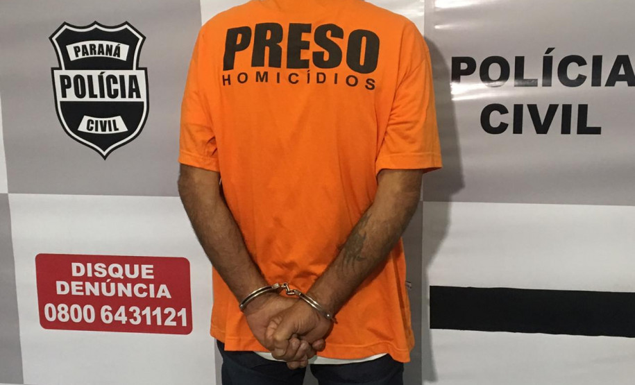PCPR prende suspeito de homicídio em Curitiba que havia fugido para o interior PCPR prende suspeito de homicídio em Curitiba que havia fugido para o interior