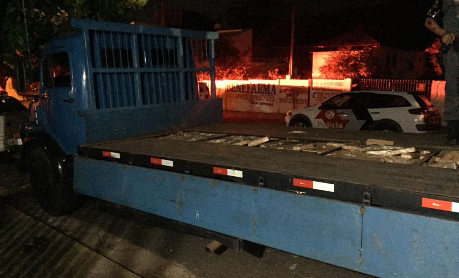 Ação coordenada pela PCPR apreende 674 quilos de maconha no interior de São Paulo