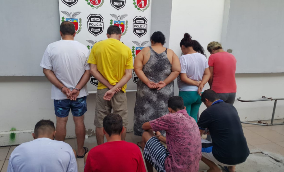 Operação Integrada da PCPR cumpre 11 mandados de prisão em Campo Largo