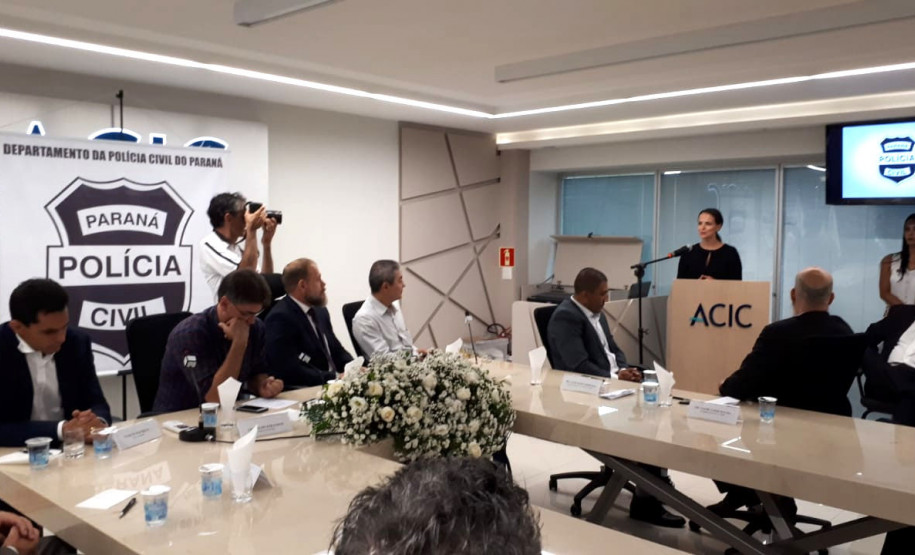 PCPR realiza cerimônia de posse da nova delegada chefe da Subdivisão Policial de Cascavel