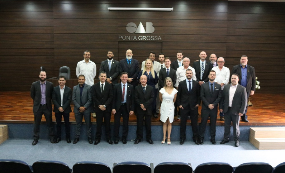 Posse do novo delegado chefe da Subdivisão de Ponta Grossa da PCPR