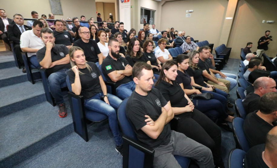 Posse do novo delegado chefe da Subdivisão de Ponta Grossa da PCPR