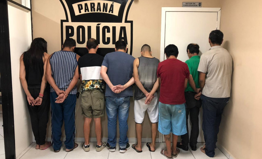 PCPR prende nove suspeitos durante operação “Cidade Limpa” no centro da capital