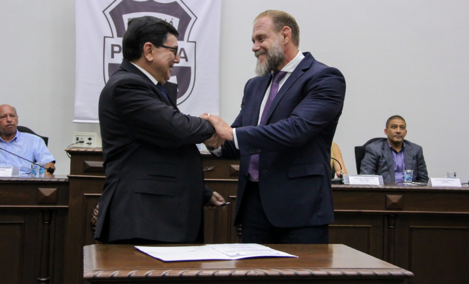 Posse na Subdivisão Policial de Arapongas