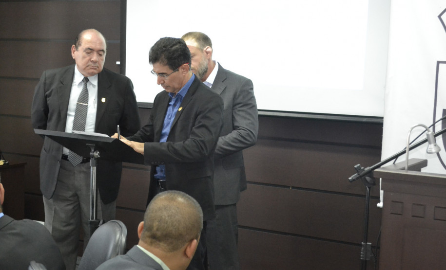 Posse na Subdivisão Policial de Telêmaco Borba