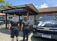 PCPR prende suspeito de homicídio ocorrido em Pontal do Paraná