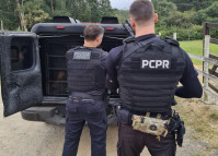 PCPR prende três suspeitos de atentado à residência em Irati