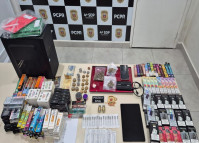 PCPR apreende drogas, anabolizantes e cigarros eletrônicos durante operação em União da Vitória