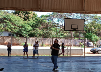 PCPR realiza palestra relacionado ao Agosto Lilás em escola municipal em Cidade Gaúcha