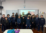 PCPR ministra palestra sobre racismo em Colégio no Centro de Curitiba