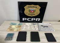 PCPR prende homem em flagrante por tráfico de drogas em Cidade Gaúcha 