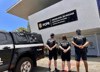 PCPR prende casal em flagrante por furto qualificado em Matinhos