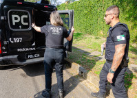 PCPR apreende adolescente investigado por homicídio qualificado em Campo Largo