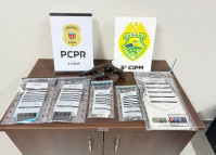 PCPR e PMPR prendem homem em flagrante por porte ilegal de arma de fogo em Cianorte