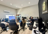 PCPR capacita policiais da região com foco prático em investigação telemática em Mamborê