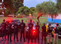 PCPR e PMPR prendem cinco pessoas por tentativa de homicídio ocorrido no Distrito do Guarani