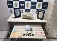 PCPR, PMPR e GCM prendem três pessoas durante operação contra o tráfico de drogas em Ponta Grossa