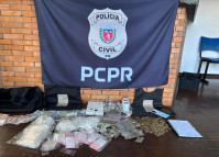 PCPR desarticula esquema de tráfico de drogas e prende homem em Rolândia 