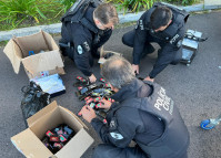 PCPR prende duas pessoas e apreende R$ 162 mil em haxixe durante operação na RMC