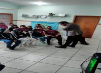 PCPR realiza palestra educativa sobre cyberbullying em um centro de convivência no Tatuquara