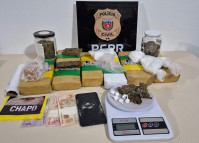 PCPR desarticula organização criminosa ligada ao tráfico de drogas em São Mateus do Sul