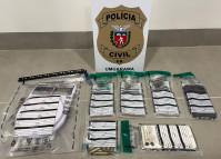 PCPR prende homem em flagrante por tráfico de drogas em Umuarama 