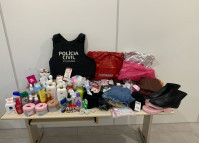 PCPR prende três pessoas por comércio ilegal de produtos em Curitiba