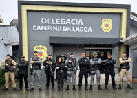PCPR prende três pessoas por diferentes delitos em Campina da Lagoa