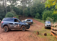 PCPR prende casal em flagrante por posse irregular de arma de fogo em Cantagalo