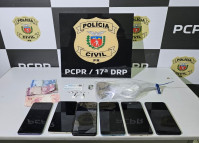 PCPR e PMPR prendem homem por tráfico de drogas e apreendem entorpecentes em Tuneiras do Oeste