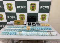 PCPR prende homem por tráfico de drogas e apreende cerca de um quilo de crack em Jataizinho